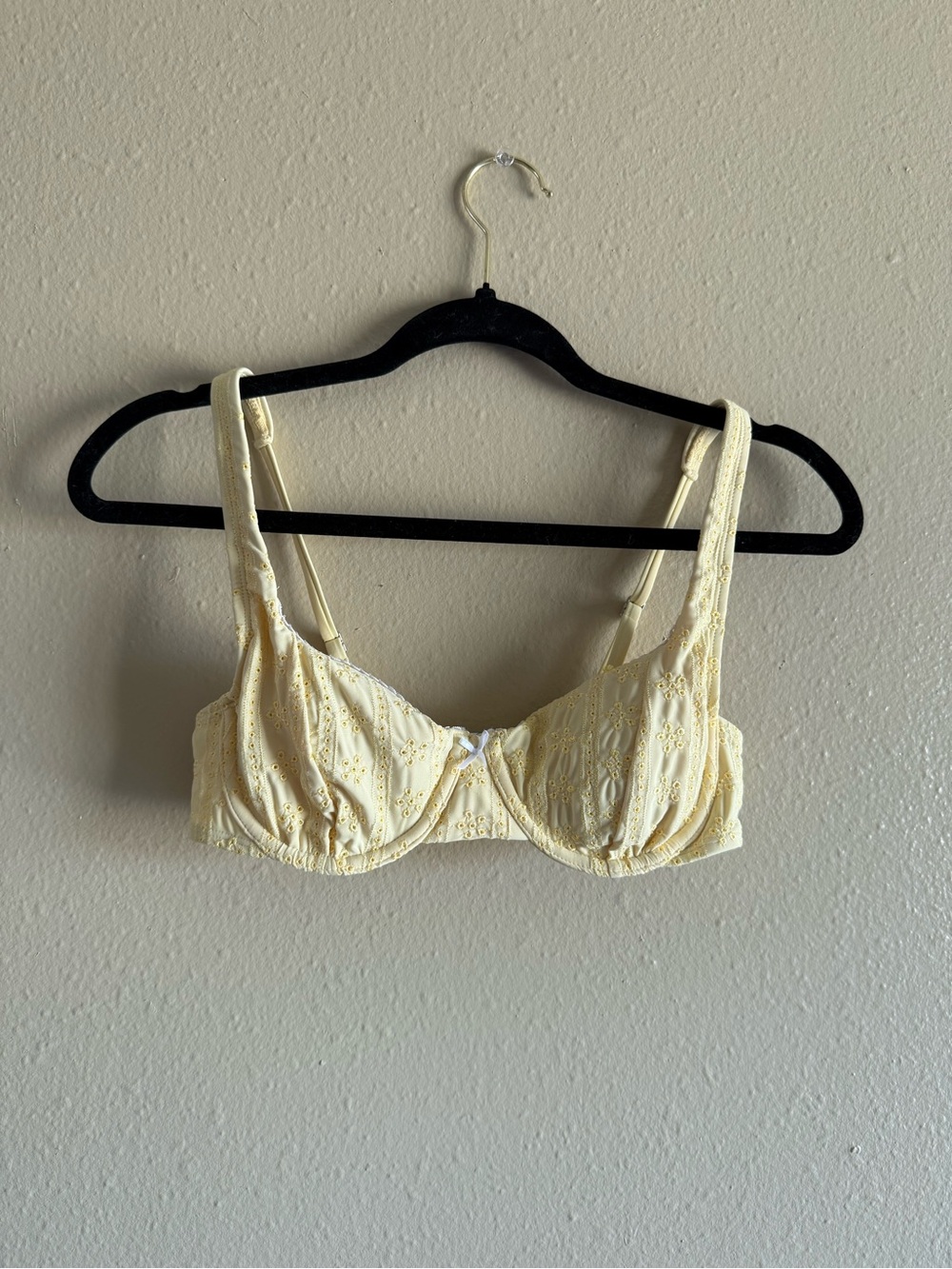 Delicate Eyelet Underwire Bikini